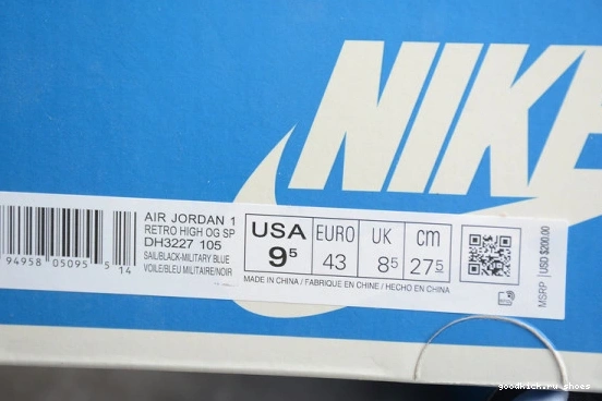 Blue Air DH3227-105 DH3227-105 x Jordan OG High 1 Military x Scott SP Travis Fragment 0428